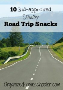 10 kid-approved healthy road trip snacks.