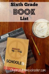 These are fantastic books for a sixth grade homeschool reading list. There is a good mix of fiction, historical fiction, and science fiction.