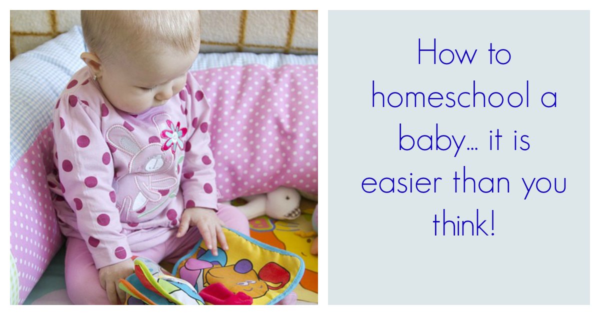 How to Homeschool a Baby