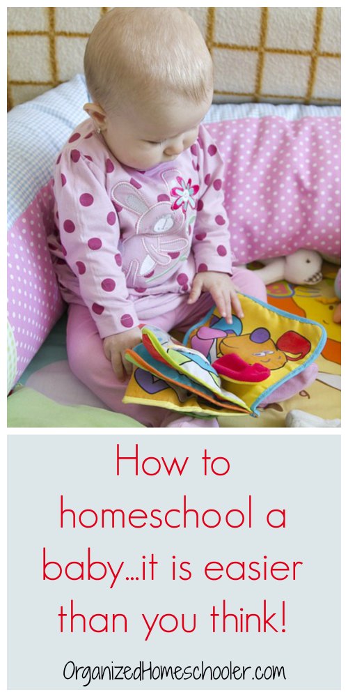 How to homeschool a baby is easier than you think!