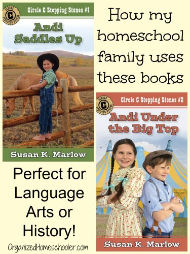 The Circle C Stepping Stones books are the perfect addition to any homeschool language arts or history curriculum. It is rare to find such wholesome children's books!