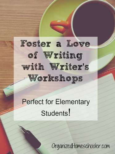 Writer's workshop is a fantastic way to encourage a love of reading.