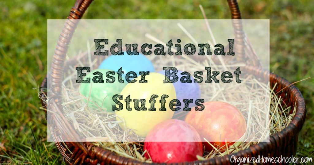 These Easter basket treats are educational and fun. The best part is no sugar crash!