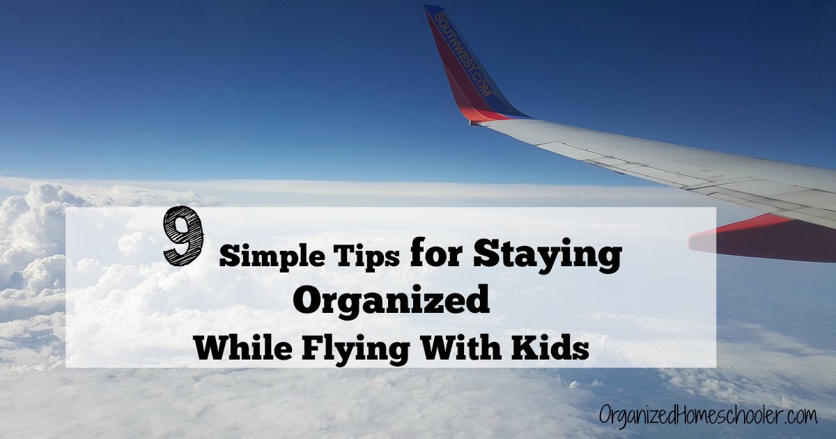 These 9 simple tips for flying with children will make your next flight go smoothly.