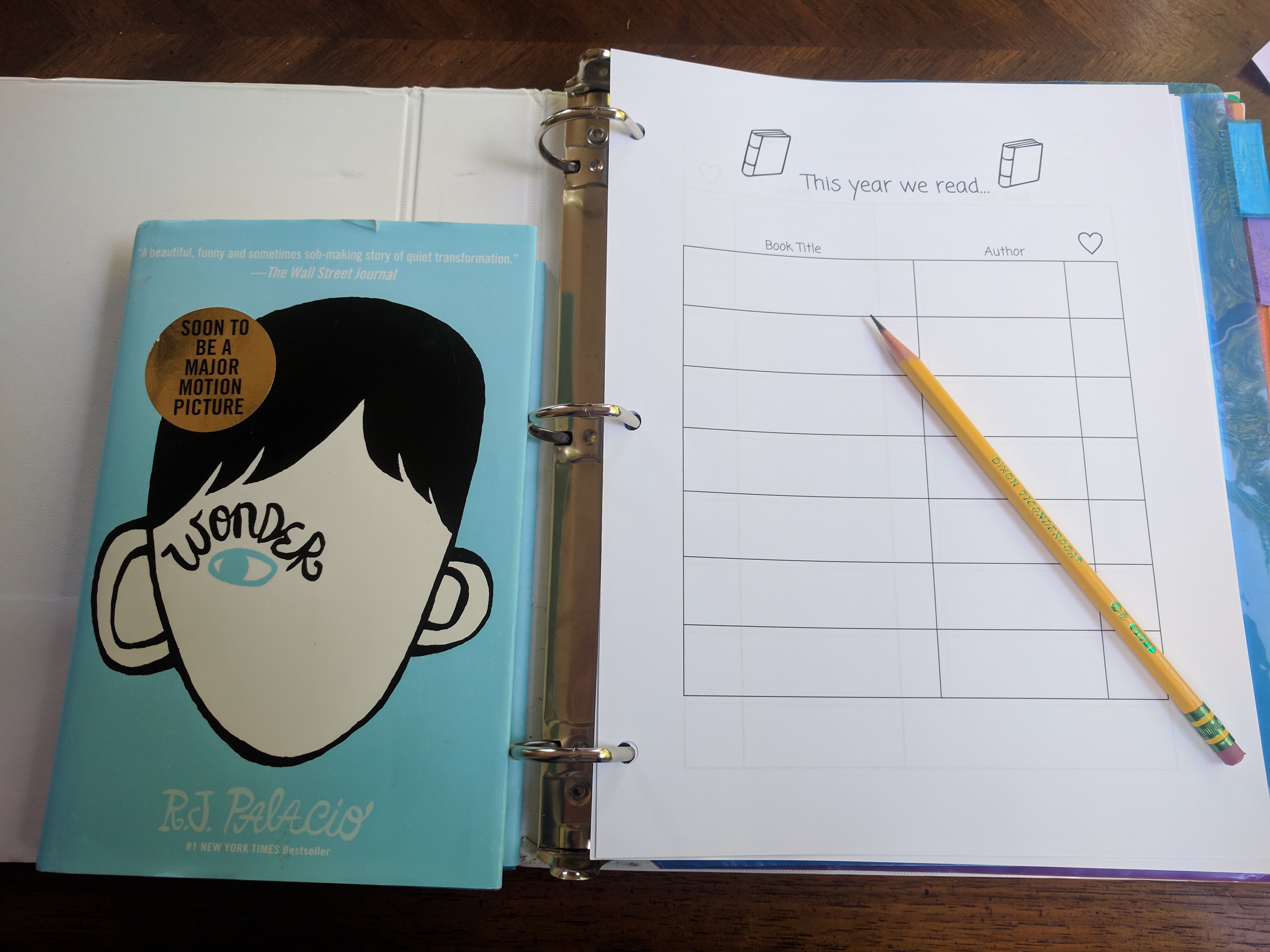 This FREE printable book list will make it easy to keep track of all the wonderful books you read. This is a great addition to any homeschool portfolio.