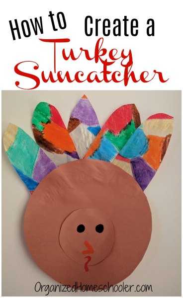 The Thin Stix Creativity Pack helps kids create mess free painting. Use them to create a turkey suncatcher! #kidfriendly #Thanksgiving #Thanksgivingcraft