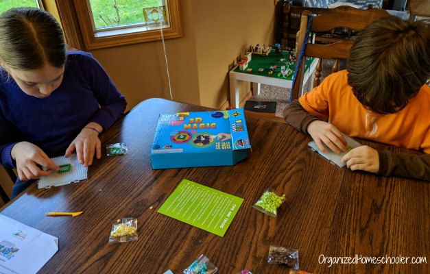 Zirrly super beads area a great way to create 3-d crafts. No ironing required!