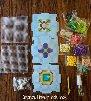 Zirrly super beads area a great way to create 3-d crafts. No ironing required!