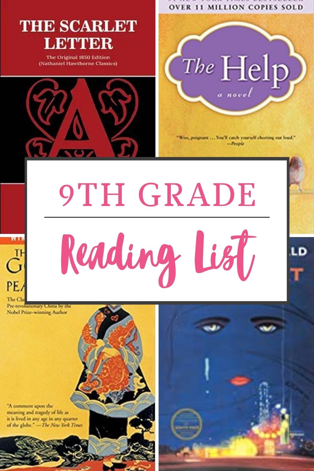 This 9th grade reading list is full of historical fiction literature. These books are a great addition to any high school language arts curriculum. #ninthgrade #highschool