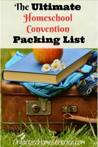This is the ultimate homeschool convention packing list. Be prepared for an awesome homeschool conference experience!