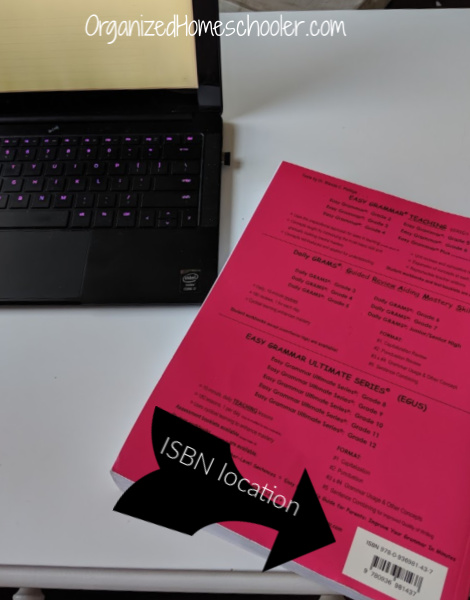 where to find the isbn of a book