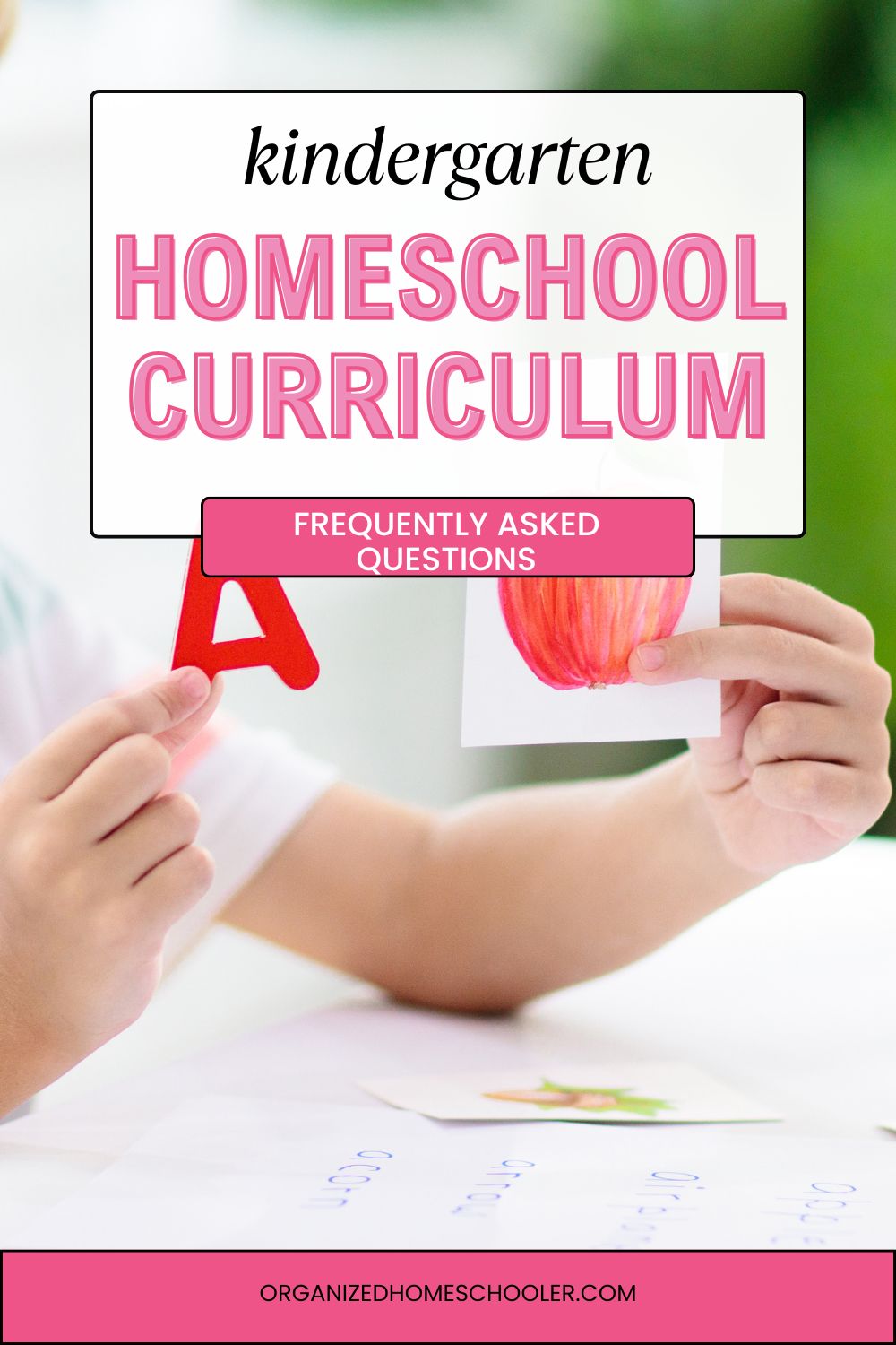 Guide to the Best Kindergarten Homeschool Curriculum Options ~ The